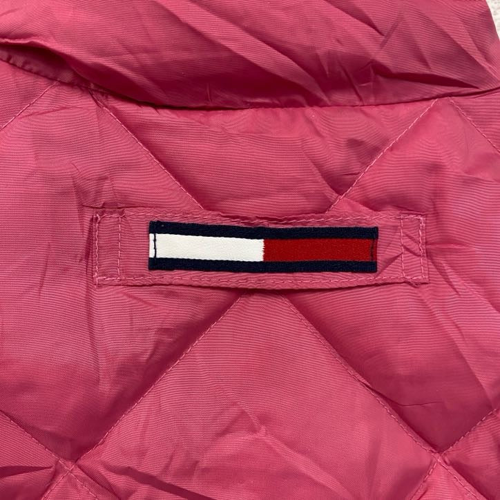 TOMMY HILFIGER　トミーヒルフィガー　フルジップダウンベスト　ピンク　Sサイズ