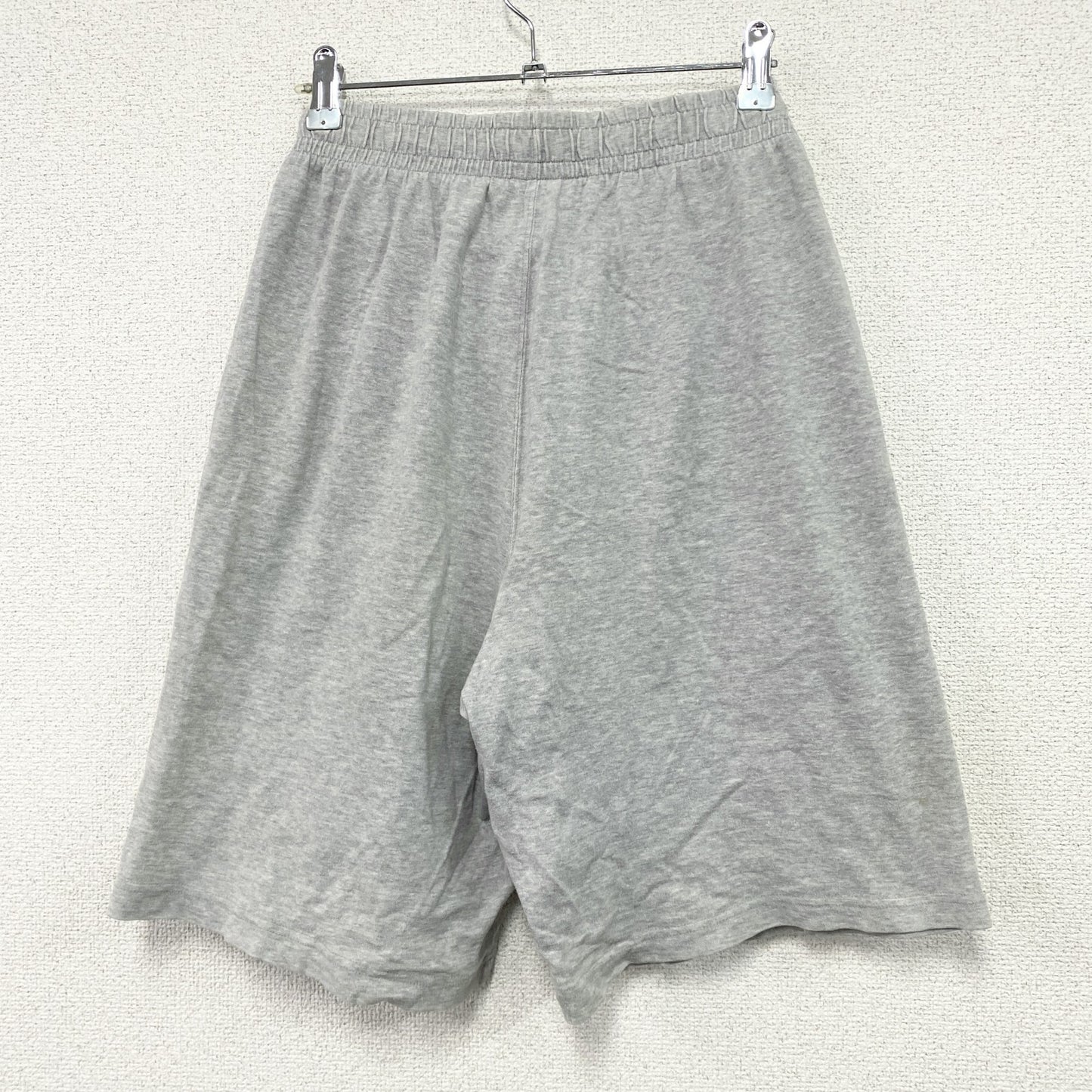 90s　NIKE　ナイキ　スウェットハーフパンツ　短パン　ヴィンテージ　灰色　グレー