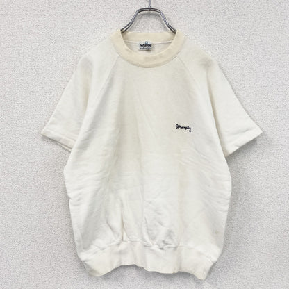 Wrangler　ラングラー　半袖スウェットTシャツ　シングルステッチ　オフホワイト