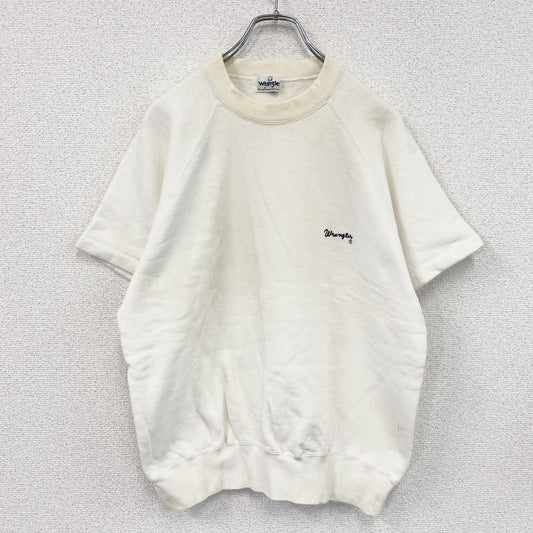 Wrangler　ラングラー　半袖スウェットTシャツ　シングルステッチ　オフホワイト
