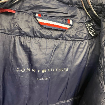 TOMMY HILFIGER　トミーヒルフィガー　フルジップ中綿ジャケット　赤　レッド　Mサイズ