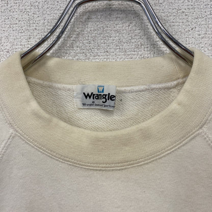 Wrangler　ラングラー　半袖スウェットTシャツ　シングルステッチ　オフホワイト