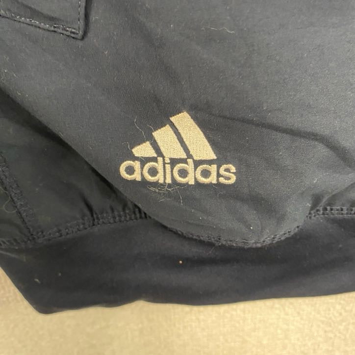 00s　adidas　アディダス　プルオーバーベスト　ヴィンテージ　ハーフジップ　紺　ネイビー　Lサイズ