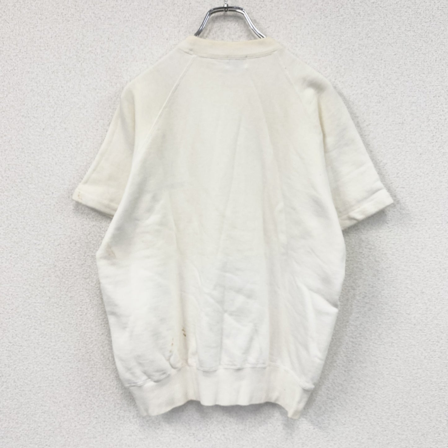 Wrangler　ラングラー　半袖スウェットTシャツ　シングルステッチ　オフホワイト