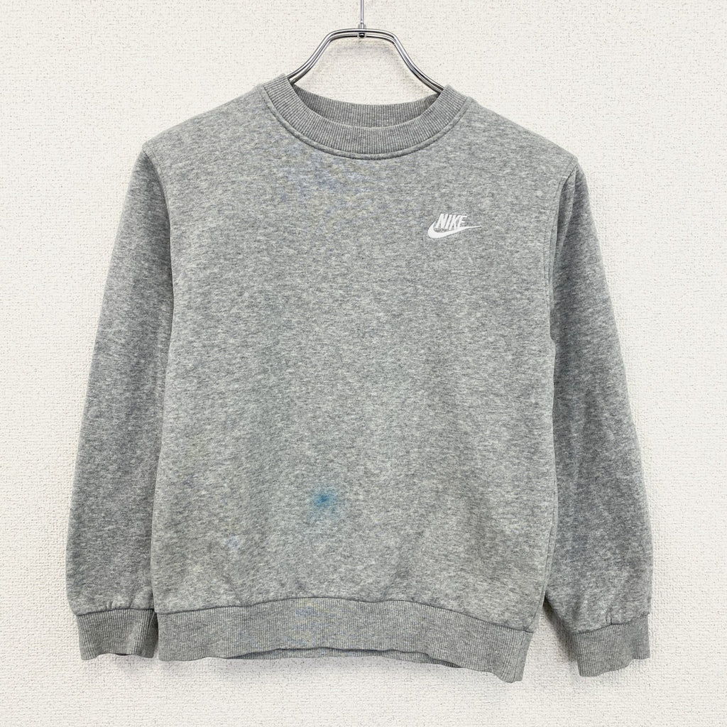 NIKE　ナイキ　スウェット/トレーナー　スウッシュ　灰色　グレー　Mサイズ