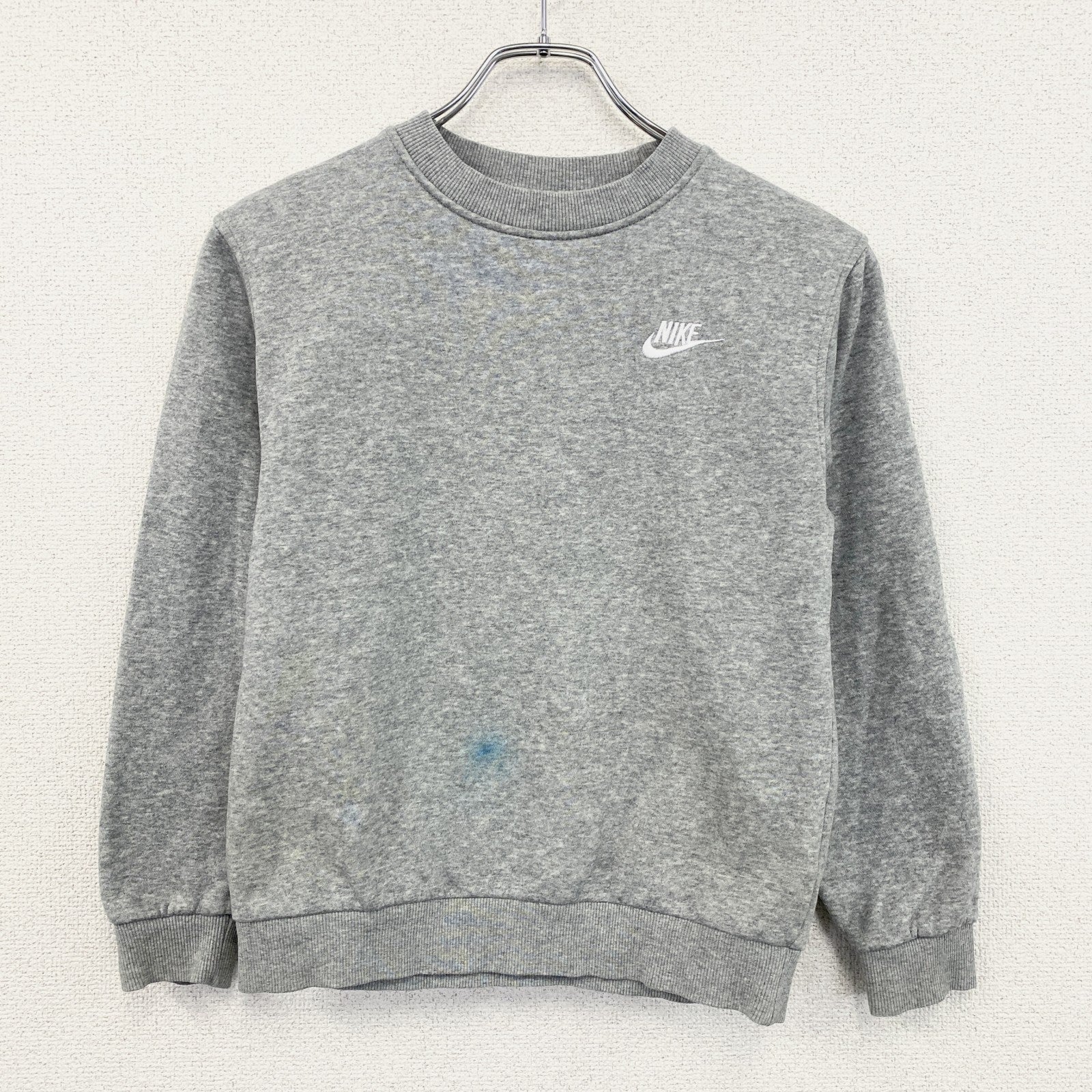 NIKE　ナイキ　スウェット/トレーナー　スウッシュ　灰色　グレー　Mサイズ