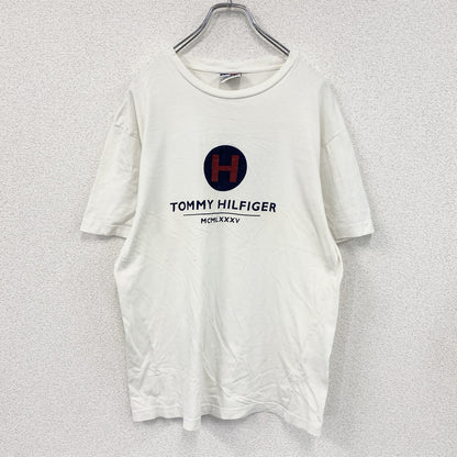 TOMMY HILFIGER　トミーヒルフィガー　半袖プリントTシャツ　白　ホワイト　Mサイズ