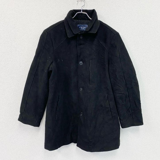 CHAPS　チャップス　ラルフローレン　ウールハーフコート　黒　ブラック　44Rサイズ