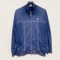 00s　NIKE　ナイキ　フルジップトラックジャケット/ジャージ　ヴィンテージ　紺　ネイビー　Mサイズ