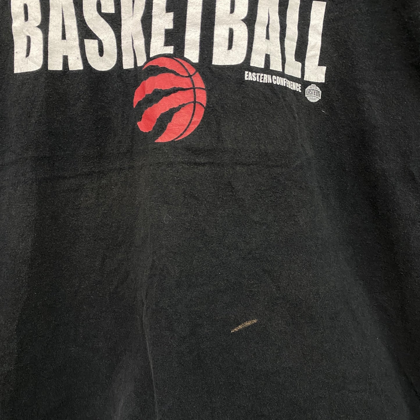 47　フォーティーセブン　NBA　トロントラプターズ　半袖プリントTシャツ　バスケットボール　黒　ブラック　XLサイズ