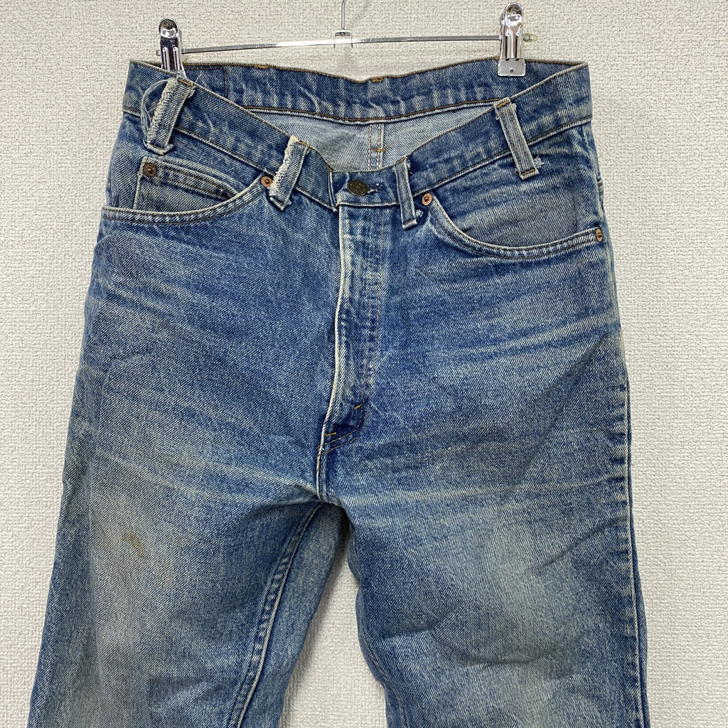 80s　Levi’s　リーバイス　517　ブーツカットデニムパンツ/ジーンズ　インディゴ　W34サイズ
