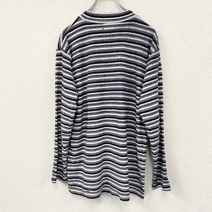 GUESS　ゲス　長袖Ｔシャツ　ボーダー柄　マルチカラー　Ｍサイズ