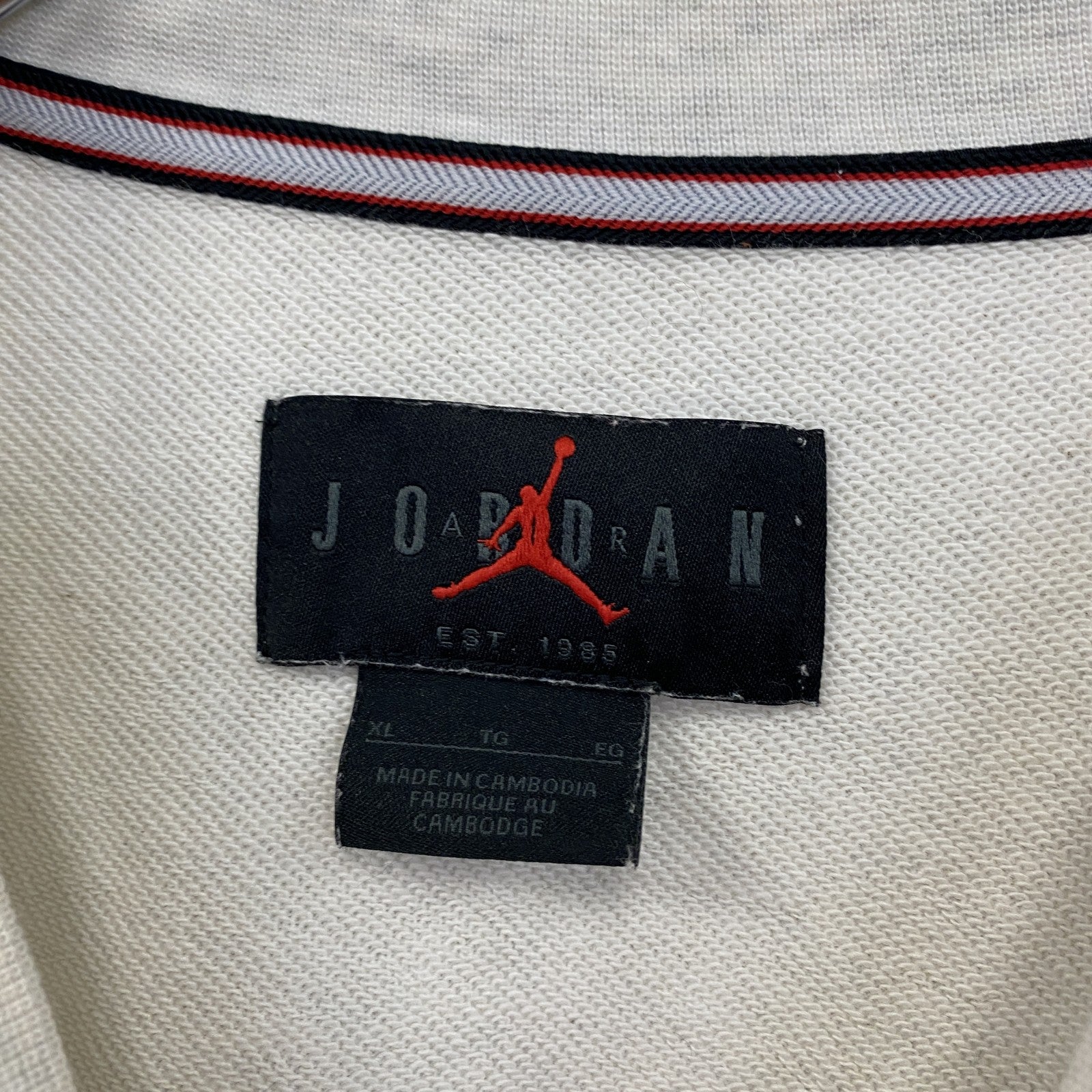 AIR JORDAN　エアジョーダン　NIKE　ナイキ　スウェット/トレーナー　ライトグレー　XLサイズ