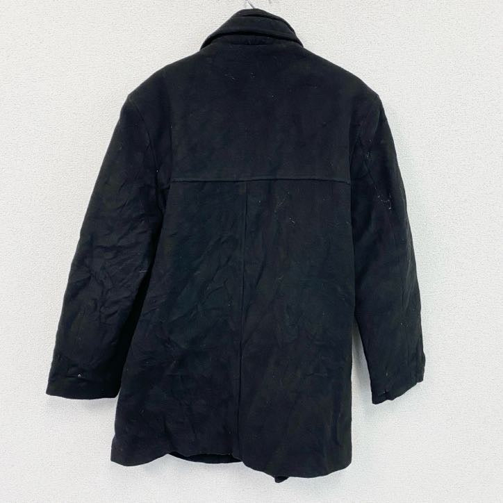 CHAPS　チャップス　ラルフローレン　ウールハーフコート　黒　ブラック　44Rサイズ