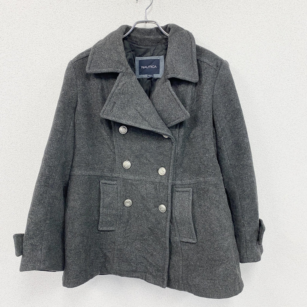 NAUTICA　ノーティカ　ピーコート　灰色　グレー　XLサイズ