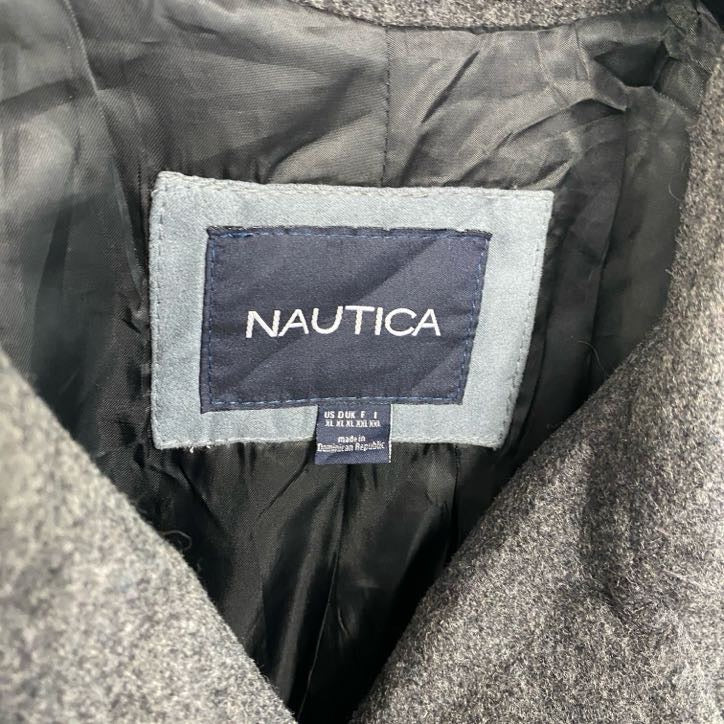 NAUTICA　ノーティカ　ピーコート　灰色　グレー　XLサイズ