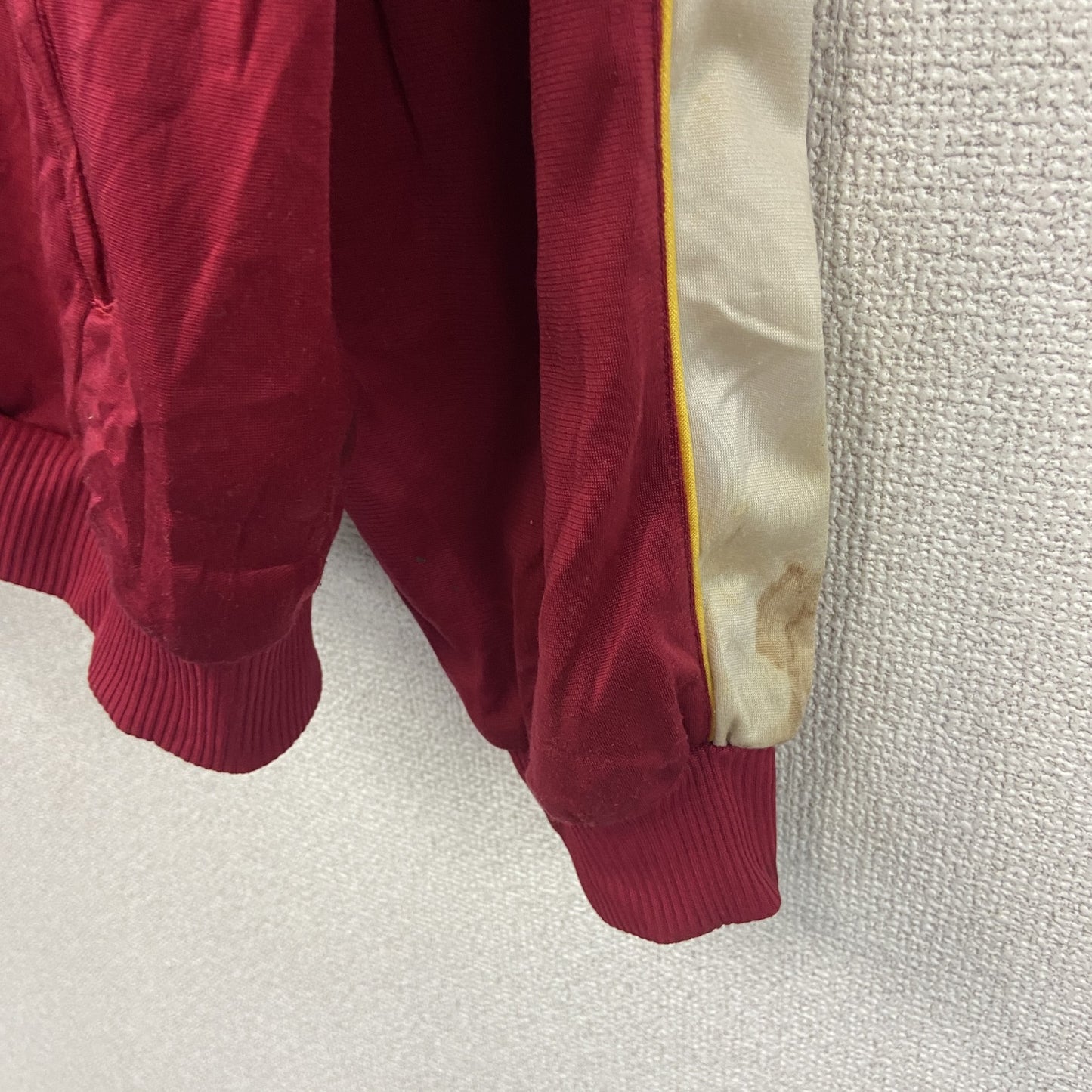 ～90s　NIKE　ナイキ　トラックジャケット/ジャージ　スウッシュ　デカロゴ　銀タグ　マルチカラー　Lサイズ
