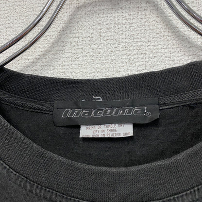～00s　inacoma　LFG　半袖プリントTシャツ　ヴィンテージ　黒　ブラック　
