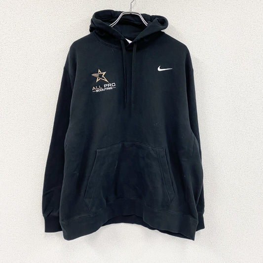 NIKE　ナイキ　スウェットパーカー/フーディー　スウッシュ　黒　ブラック　2XLサイズ