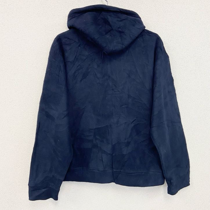 90s　Polo by Ralph Lauren　ポロバイラルフローレン　フルジップフリースパーカー　紺　ネイビー　Lサイズ
