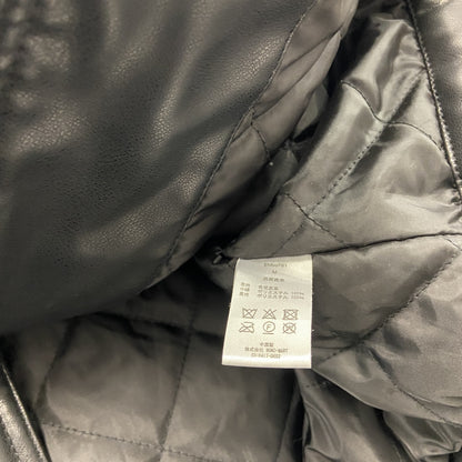 EMMA CLOTHES　エマ クローズ　レザージャケット　黒　ブラック