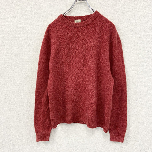 J.PRESS　ジェイプレス　カシミヤニットセーター　赤　レッド