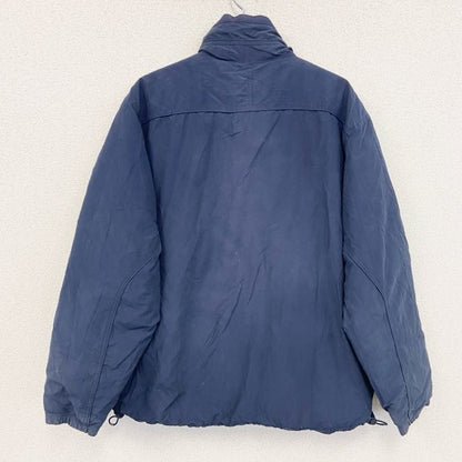 90s　POLO SPORT　ポロスポーツ　ラルフローレン　リバーシブルダウンジャケット　紺　ネイビー　Lサイズ