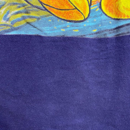 古着 used　Disney ディズニー　Mickey ミッキー　半袖プリントＴシャツ　ネイビー　キャラクター　クルーネック