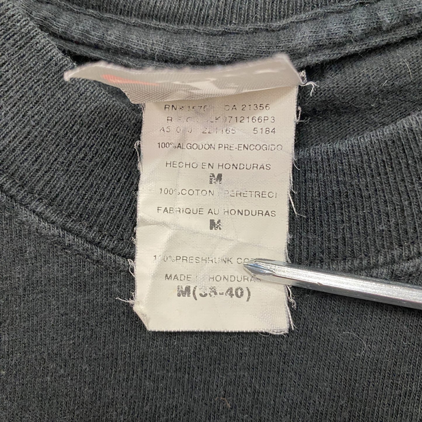 Hanes　ヘインズ　Beefy-t　USMC　アメリカ海兵隊　半袖プリントTシャツ　黒　ブラック　Mサイズ　
