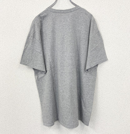 古着 used　NFL　半袖オフィシャルプリントTシャツ　フィラデルフィアイーグルス　アメフト　クルーネック　グレー　XLサイズ