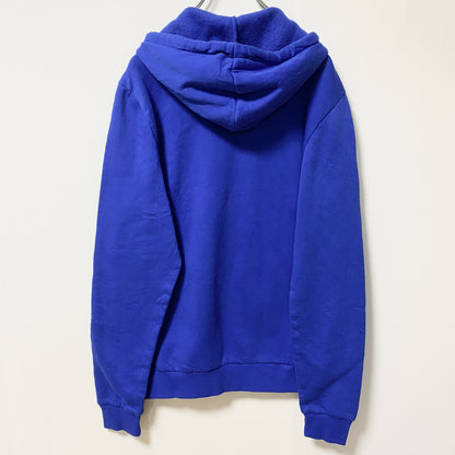 Reebok　リーボック　スウェットパーカー/フーディー　デカロゴ　青　ブルー　Sサイズ