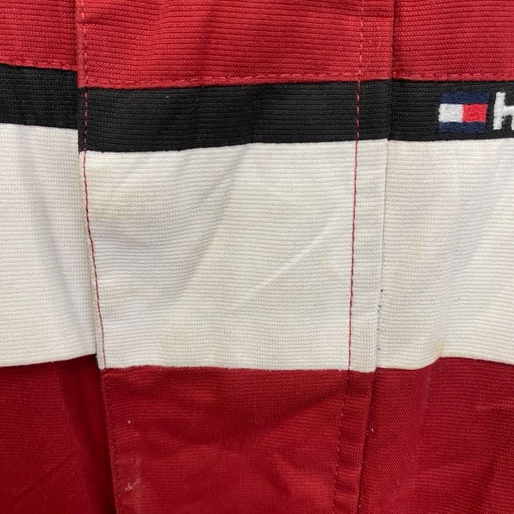 TOMMY HILFIGER　トミーヒルフィガー　フルジップ中綿ジャケット　ブルゾン　赤　レッド　Lサイズ