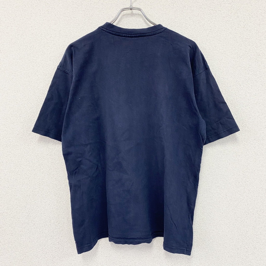 BONKERS　ボンカーズ　半袖プリントTシャツ　紺　ネイビー　Lサイズ