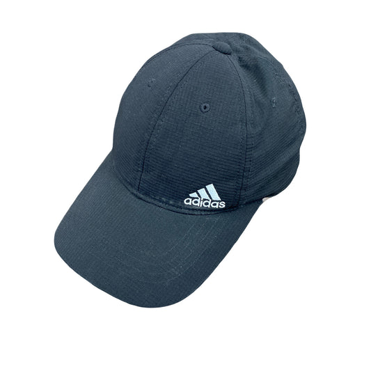 adidas　アディダス　6パネルキャップ　ベースボールキャップ　パフォーマンスロゴ　黒　ブラック　フリーサイズ