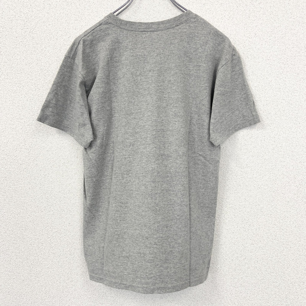 古着 used　NAUTICA ノーティカ　半袖クルーネックプリントTシャツ　グレー　セーリング　シティーボーイ　Lサイズ