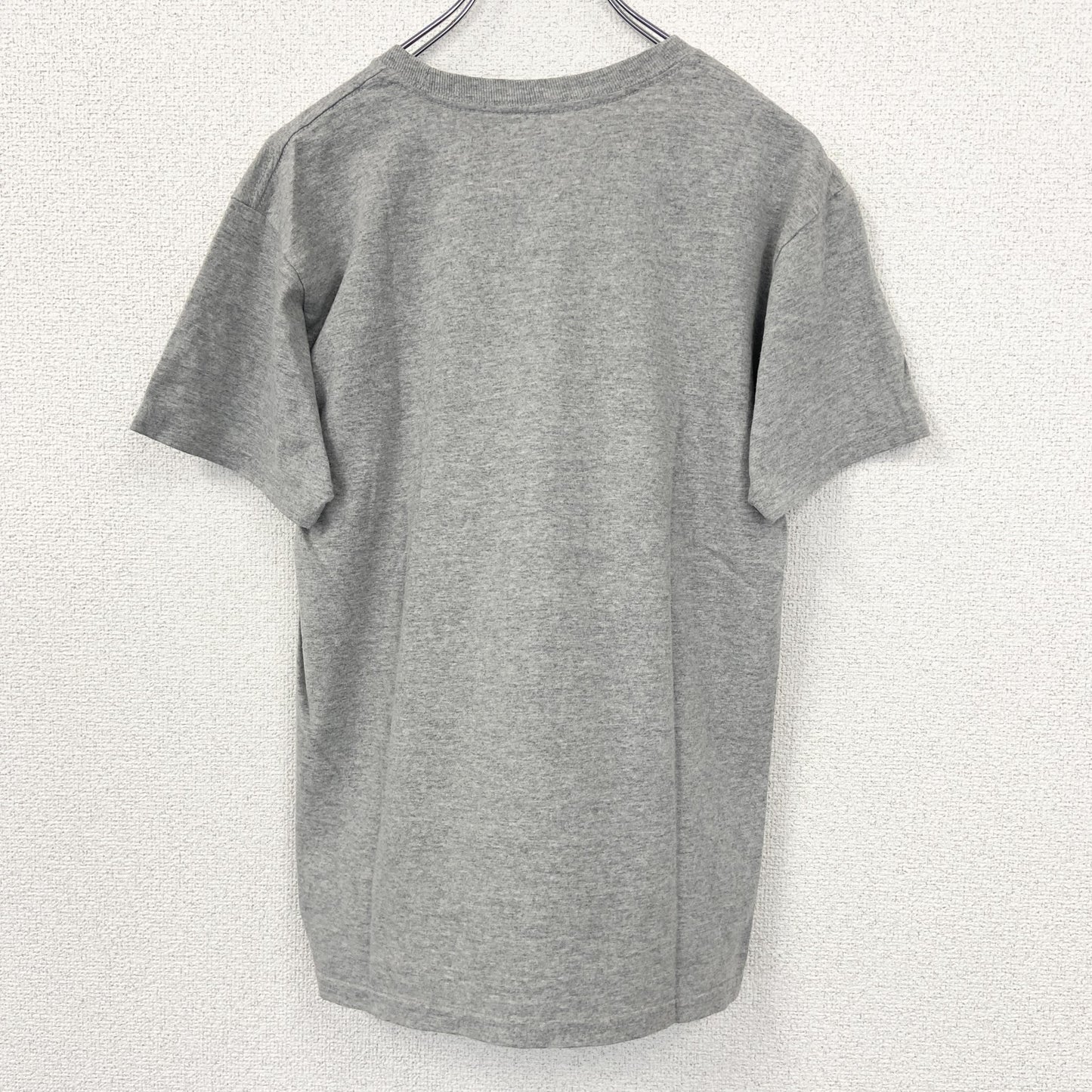 古着 used　NAUTICA ノーティカ　半袖クルーネックプリントTシャツ　グレー　セーリング　シティーボーイ　Lサイズ