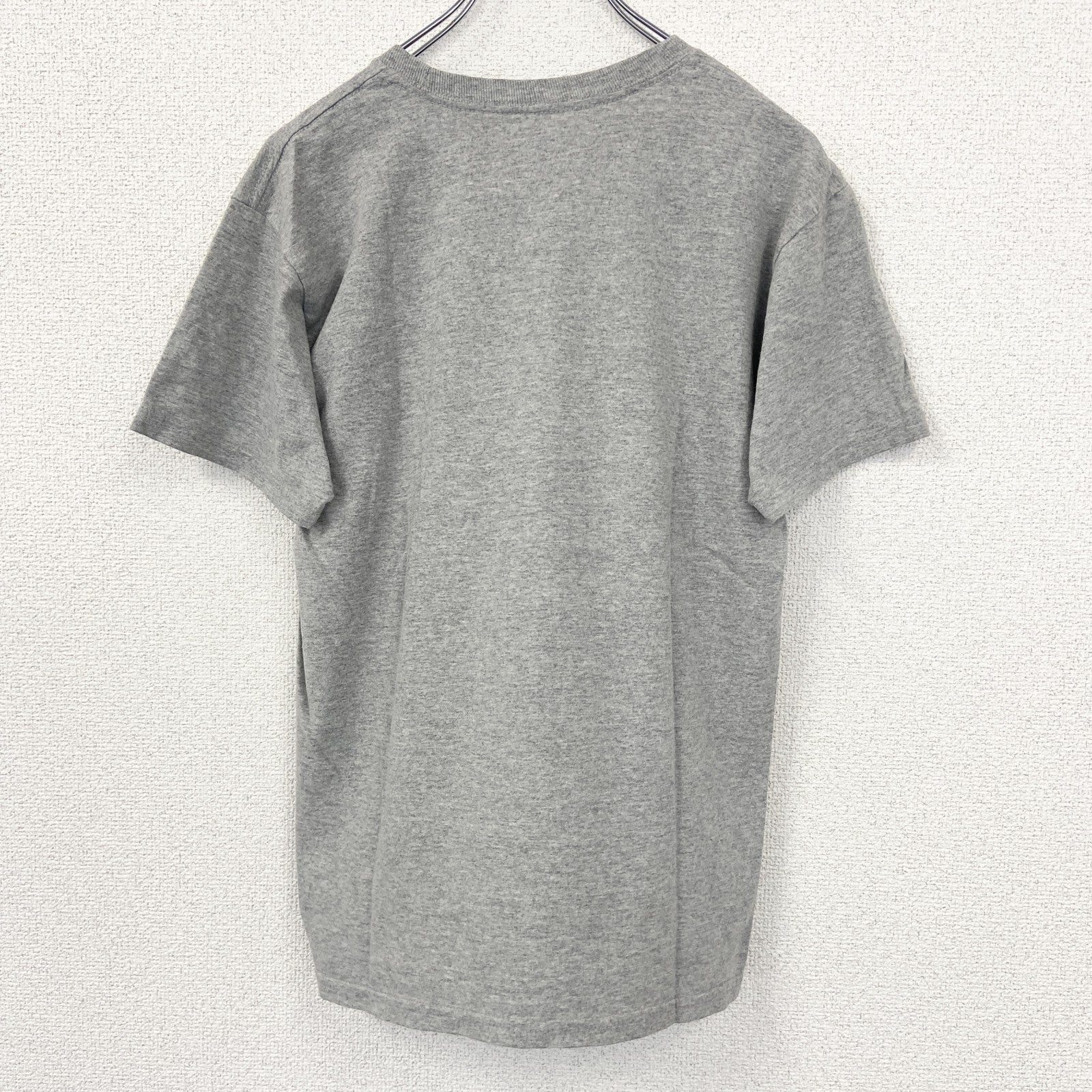 古着 used　NAUTICA ノーティカ　半袖クルーネックプリントTシャツ　グレー　セーリング　シティーボーイ　Lサイズ