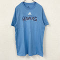 古着 used　adidas　アディダス　半袖クルーネックプリントTシャツ　サンディエゴ　クリスチャン　カレッジ　ブルー　Lサイズ