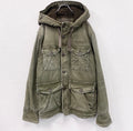 ABERCROMBIE&FITCH　アバクロ　WILCOX JAKCKET　ミリタリージャケット　ボアライナー　カーキ