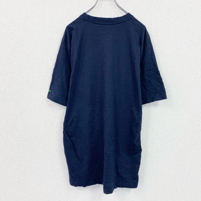 Reebok　リーボック　半袖プリントTシャツ　ネイビー　XLサイズ