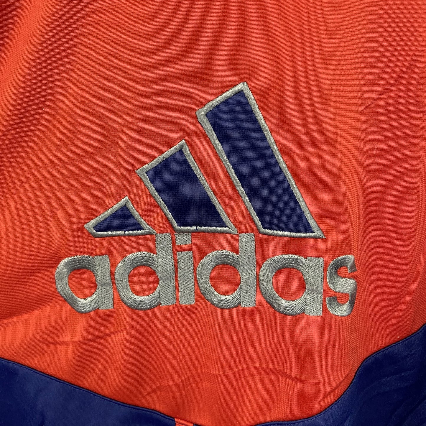 90s　adidas　アディダス　フルジップトラックジャケット/ジャージ　ヴィンテージ　マルチカラー　Mサイズ