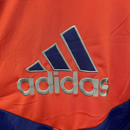 90s　adidas　アディダス　フルジップトラックジャケット/ジャージ　ヴィンテージ　マルチカラー　Mサイズ
