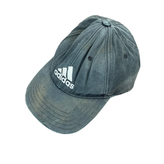 adidas　アディダス　6パネルキャップ　ベースボールキャップ　パフォーマンスロゴ　黒　ブラック　フリーサイズ