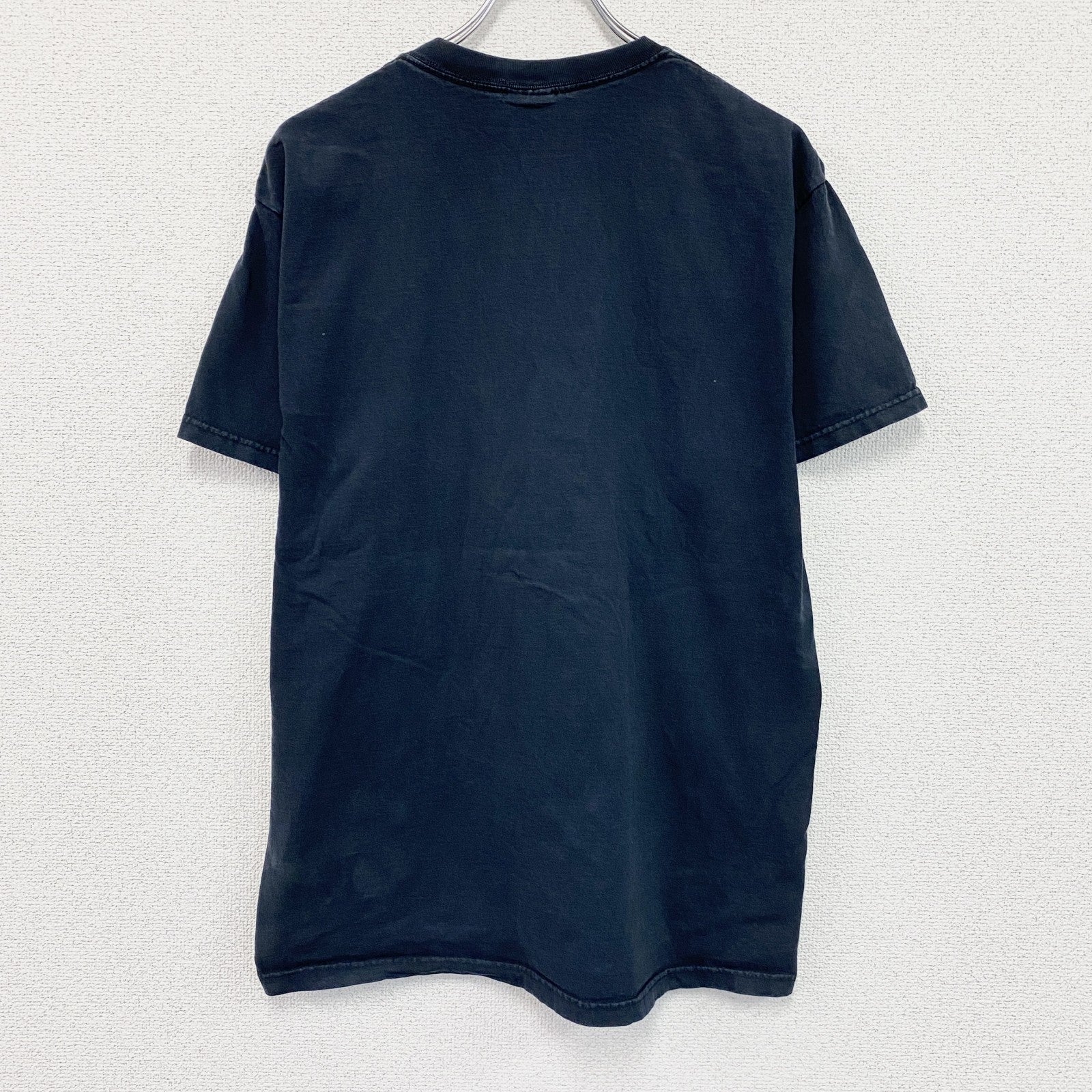 FRUIT OF THE LOOM　フルーツオブザルーム　半袖プリントTシャツ　企業T　黒　ブラック　Lサイズ