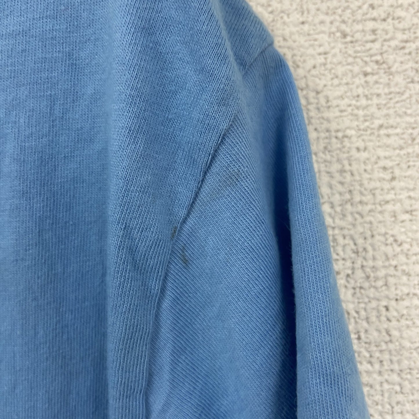古着 used　adidas　アディダス　半袖クルーネックプリントTシャツ　サンディエゴ　クリスチャン　カレッジ　ブルー　Lサイズ
