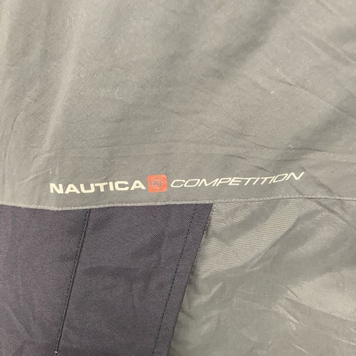 NAUTICA　ノーティカ　フルジップナイロンジャケット　灰色　グレー　XXLサイズ