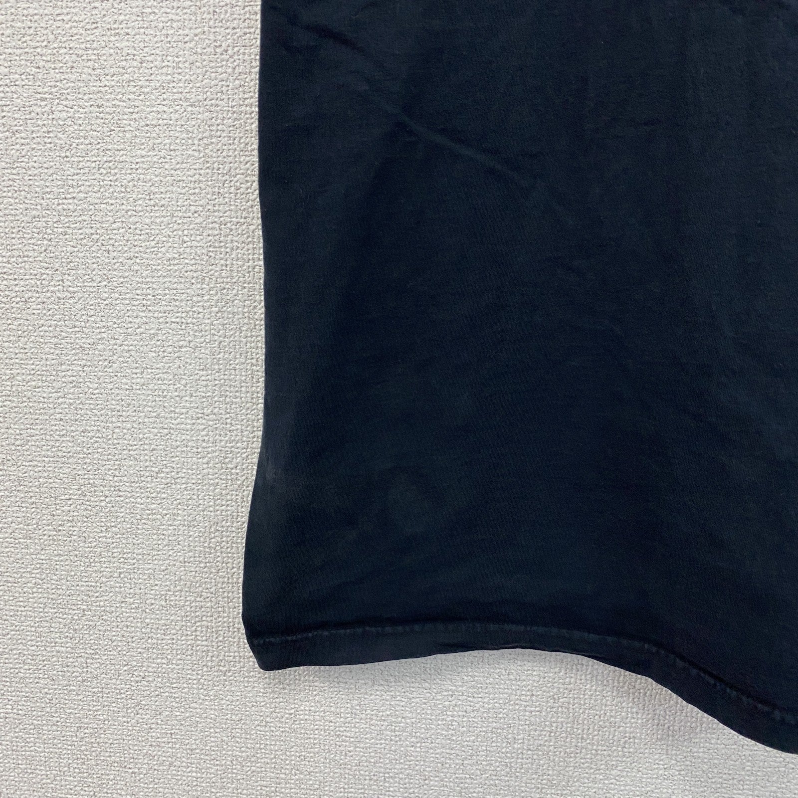 FRUIT OF THE LOOM　フルーツオブザルーム　半袖プリントTシャツ　企業T　黒　ブラック　Lサイズ