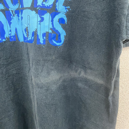 ～00s　anvil　アンヴィル　KNOT by MIW　半袖両面プリントTシャツ　AGeLESS　ブラック　Lサイズ