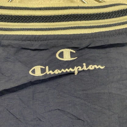 90s　champion　チャンピオン　プルオーバージャケット　ヴィンテージ　紺　ネイビー　XLサイズ