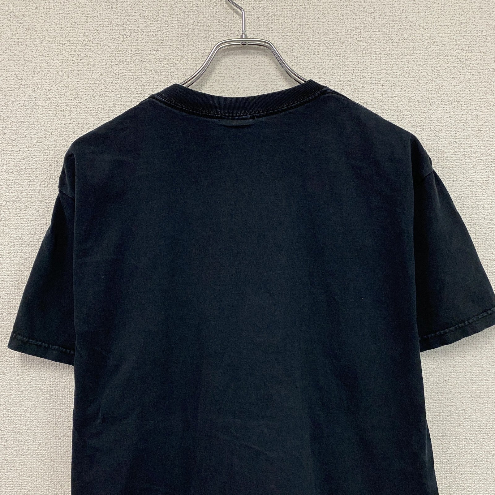 FRUIT OF THE LOOM　フルーツオブザルーム　半袖プリントTシャツ　企業T　黒　ブラック　Lサイズ